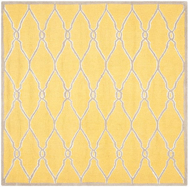 Safavieh Cambridge Cam352Q Gold / Ivory Rugs - Safavieh - cam352q - 6sq