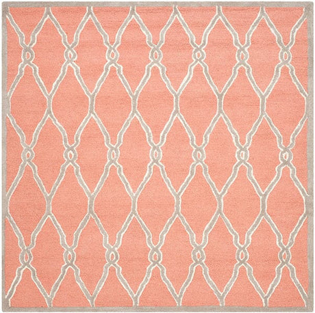 Safavieh Cambridge Cam352W Coral / Ivory Rugs - Safavieh - cam352w - 6sq