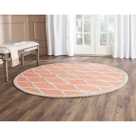 Safavieh Cambridge Cam352W Coral / Ivory Rugs - Safavieh - cam352w - 6sq