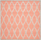 Safavieh Cambridge Cam352W Coral / Ivory Rugs - Safavieh - cam352w - 8sq