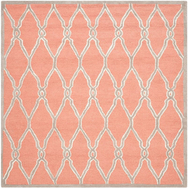 Safavieh Cambridge Cam352W Coral / Ivory Rugs - Safavieh - cam352w - 8sq