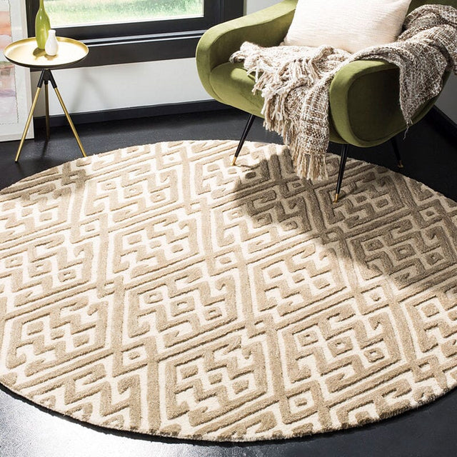 Safavieh Cambridge Cam401A Ivory / Grey Rugs - Safavieh - cam401a - 6r