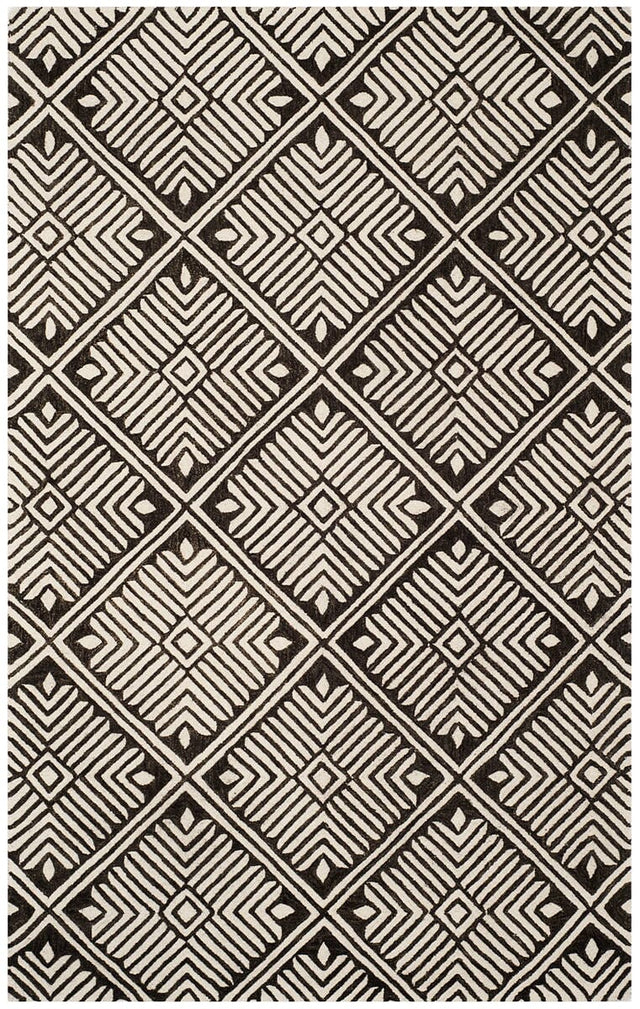 Safavieh Cambridge Cam402A Ivory / Charcoal Rugs - Safavieh - cam402a - 2