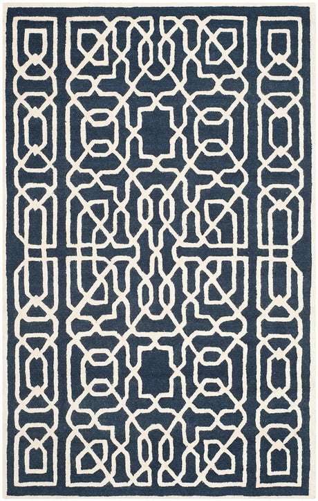 Safavieh Cambridge Cam570M Navy / Ivory Rugs - Safavieh - cam570m - 2