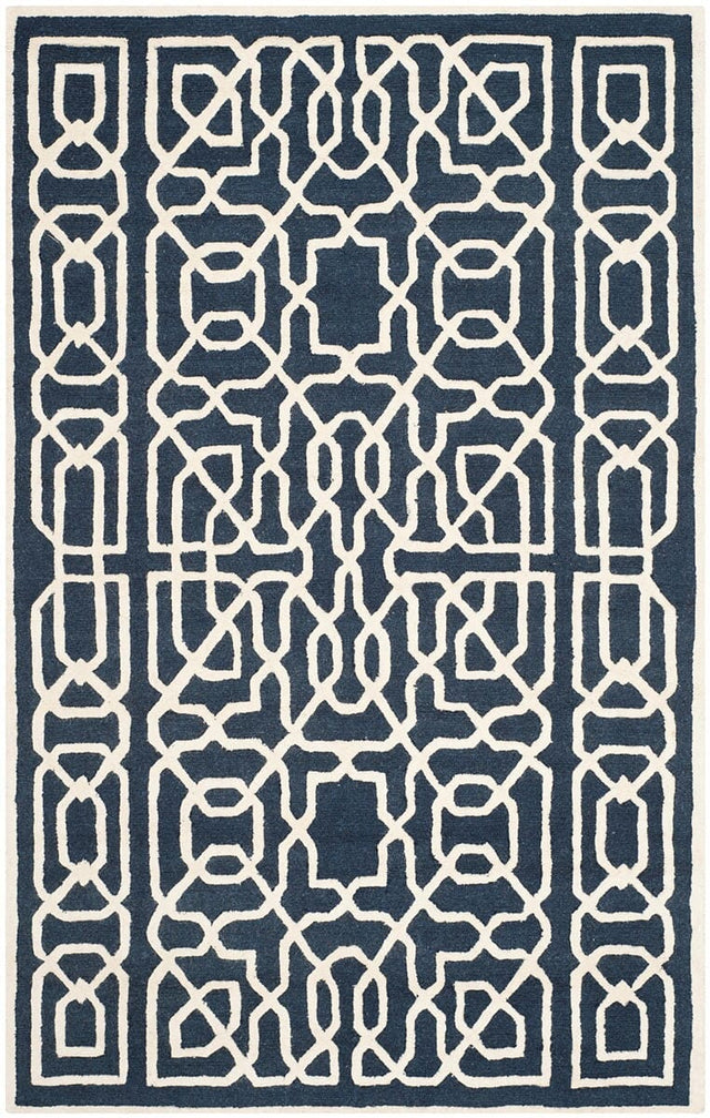 Safavieh Cambridge Cam570M Navy / Ivory Rugs - Safavieh - cam570m - 2