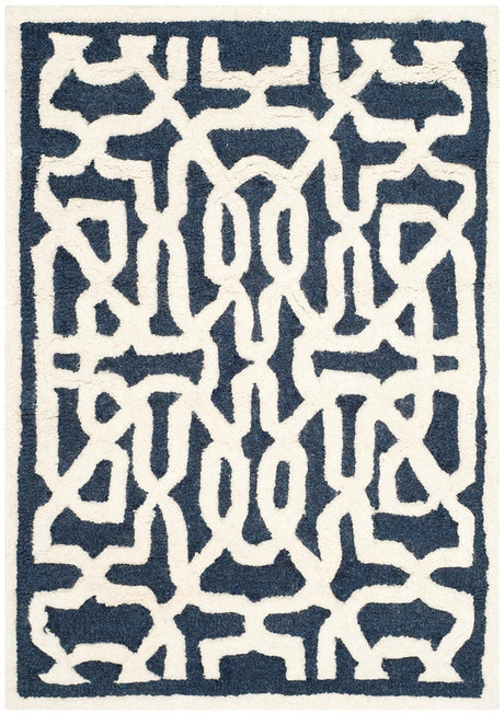 Safavieh Cambridge Cam570M Navy / Ivory Rugs - Safavieh - cam570m - 6r