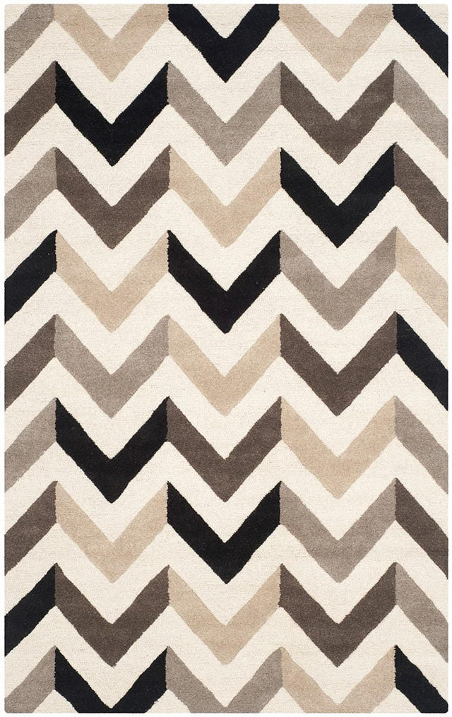 Safavieh Cambridge Cam580C Ivory / Black Rugs - Safavieh - cam580c - 2