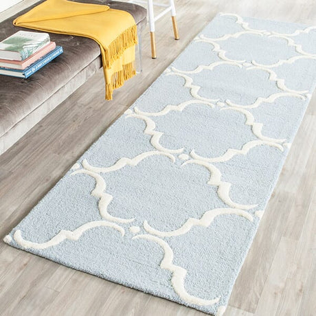 Safavieh Cambridge Cam703B Blue / Ivory Rugs - Safavieh - cam703b - 6sq