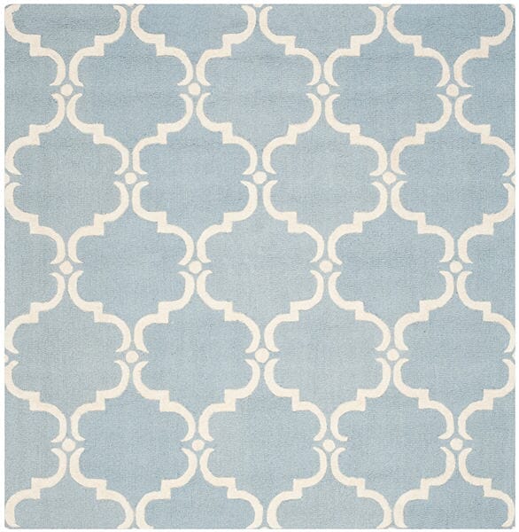 Safavieh Cambridge Cam703B Blue / Ivory Rugs - Safavieh - cam703b - 6sq