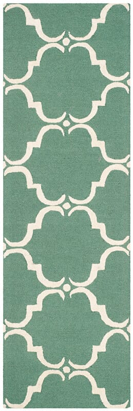 Safavieh Cambridge Cam703T Teal / Ivory Rugs - Safavieh - cam703t - 26