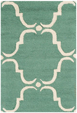 Safavieh Cambridge Cam703T Teal / Ivory Rugs - Safavieh - cam703t - 6r