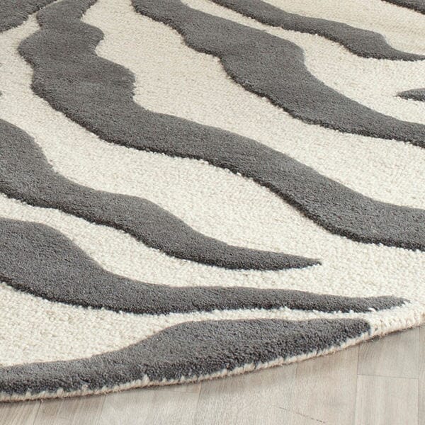 Safavieh Cambridge Cam709A Ivory / Dark Grey Rugs - Safavieh - cam709a - 2