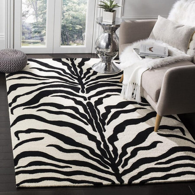 Safavieh Cambridge Cam709Q Ivory / Black Rugs - Safavieh - cam709q - 2