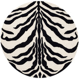 Safavieh Cambridge Cam709Q Ivory / Black Rugs - Safavieh - cam709q - 6r