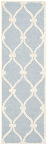 Safavieh Cambridge Cam710B Blue / Ivory Rugs - Safavieh - cam710b - 26