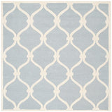 Safavieh Cambridge Cam710B Blue / Ivory Rugs - Safavieh - cam710b - 6sq