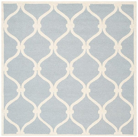 Safavieh Cambridge Cam710B Blue / Ivory Rugs - Safavieh - cam710b - 6sq