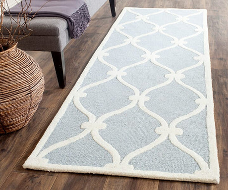 Safavieh Cambridge Cam710B Blue / Ivory Rugs - Safavieh - cam710b - 6sq