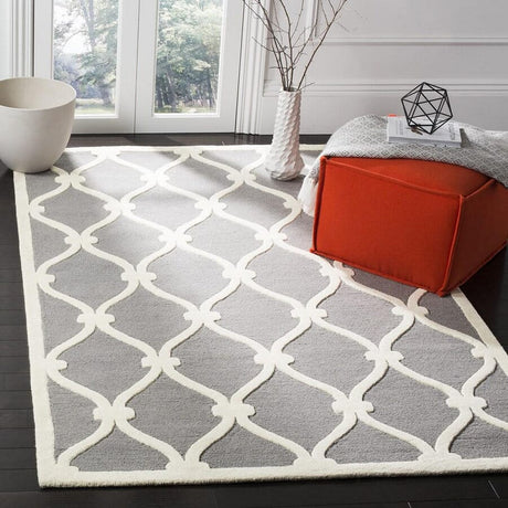 Safavieh Cambridge Cam710D Dark Grey / Ivory Rugs - Safavieh - cam710d - 2