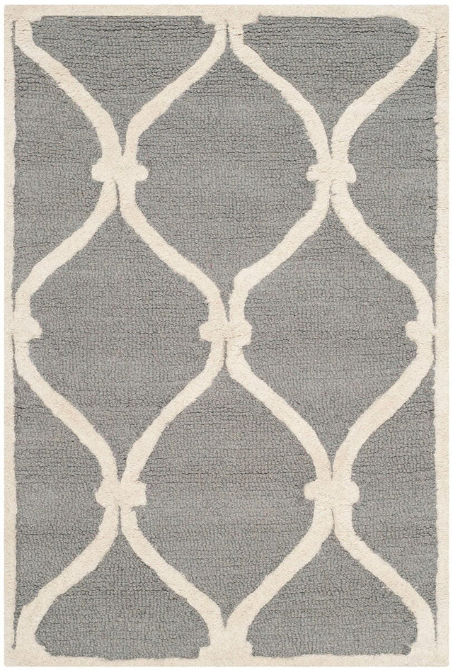 Safavieh Cambridge Cam710D Dark Grey / Ivory Rugs - Safavieh - cam710d - 6r