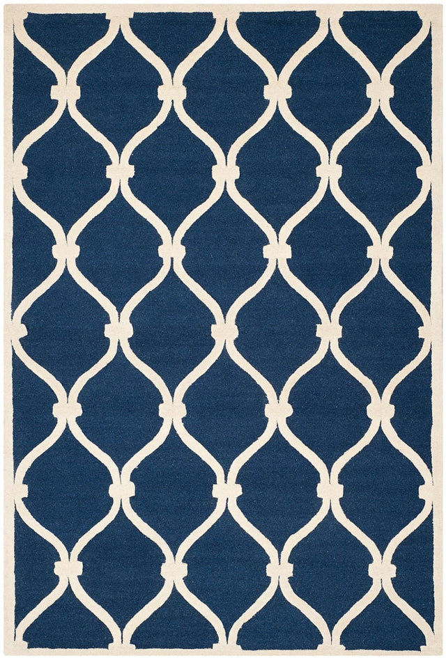 Safavieh Cambridge Cam710M Navy / Ivory Rugs - Safavieh - cam710m - 2