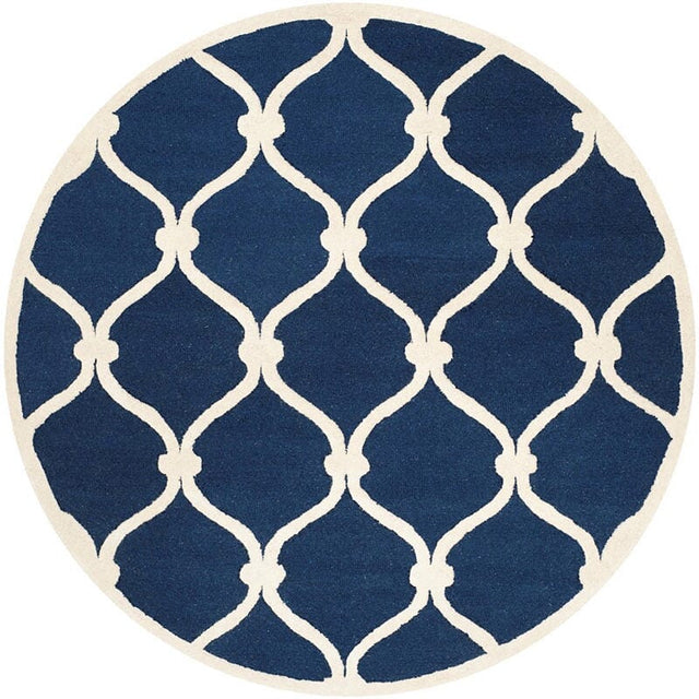 Safavieh Cambridge Cam710M Navy / Ivory Rugs - Safavieh - cam710m - 6r