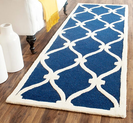 Safavieh Cambridge Cam710M Navy / Ivory Rugs - Safavieh - cam710m - 6sq