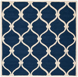 Safavieh Cambridge Cam710M Navy / Ivory Rugs - Safavieh - cam710m - 6sq