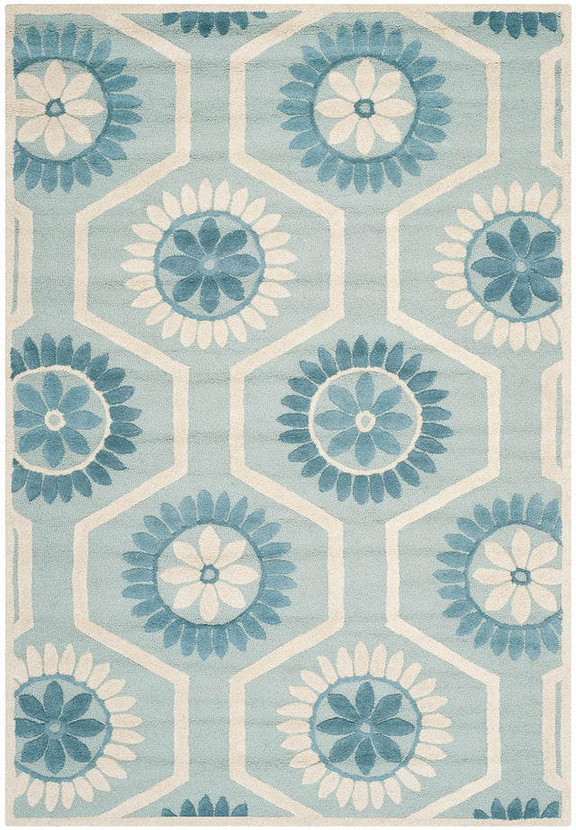 Safavieh Cambridge Cam715B Blue / Ivory Rugs - Safavieh - cam715b - 2