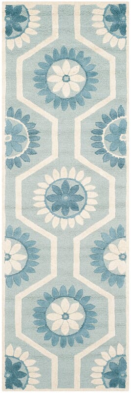 Safavieh Cambridge Cam715B Blue / Ivory Rugs - Safavieh - cam715b - 28