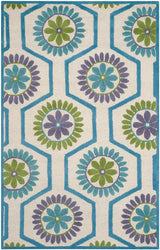 Safavieh Cambridge Cam716A Ivory / Blue Rugs - Safavieh - cam716a - 2