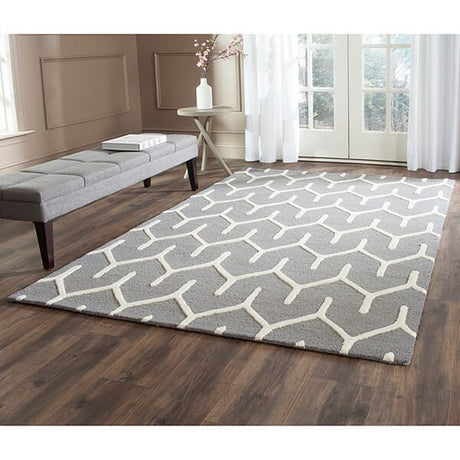 Safavieh Cambridge Cam720D Dark Grey / Ivory Rugs - Safavieh - cam720d - 2