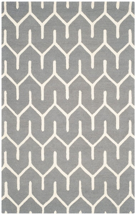 Safavieh Cambridge Cam720D Dark Grey / Ivory Rugs - Safavieh - cam720d - 6sq