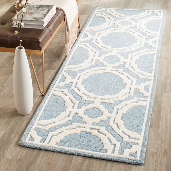 Safavieh Cambridge Cam721B Blue / Ivory Rugs - Safavieh - cam721b - 28