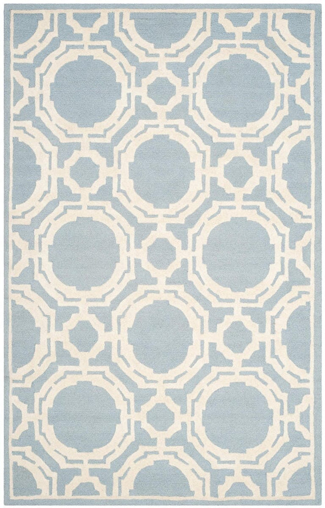 Safavieh Cambridge Cam721B Blue / Ivory Rugs - Safavieh - cam721b - 4