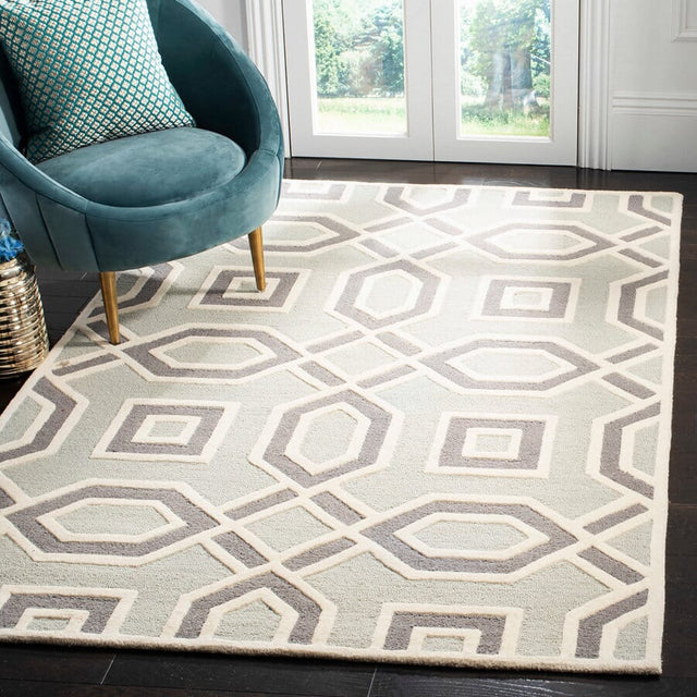 Safavieh Cambridge Cam723G Grey / Ivory Rugs - Safavieh - cam723g - 4