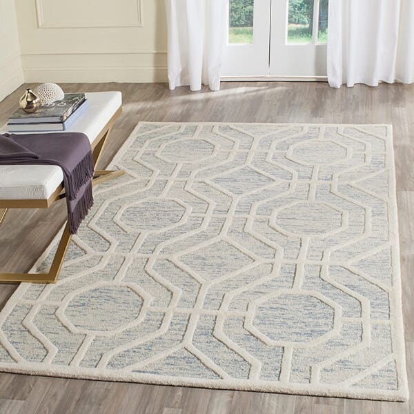 Safavieh Cambridge Cam726B Light Blue / Ivory Rugs - Safavieh - cam726b - 2