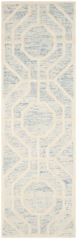 Safavieh Cambridge Cam726B Light Blue / Ivory Rugs - Safavieh - cam726b - 28