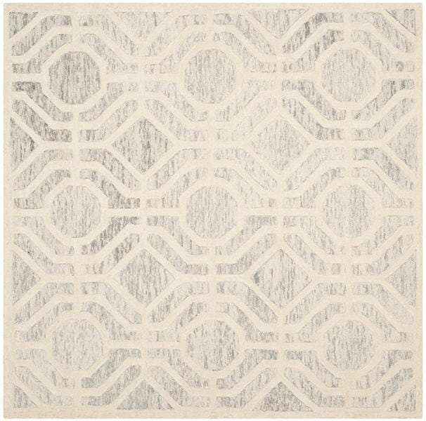 Safavieh Cambridge Cam726G Light Grey / Ivory Rugs - Safavieh - cam726g - 6sq