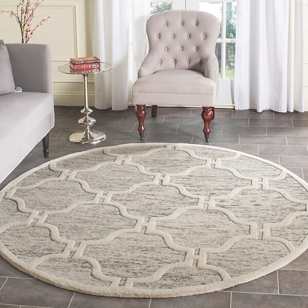 Safavieh Cambridge Cam727R Light Brown / Ivory Rugs - Safavieh - cam727r - 6sq