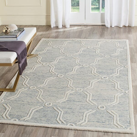 Safavieh Cambridge Cam728B Light Blue / Ivory Rugs - Safavieh - cam728b - 2