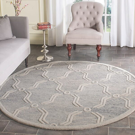 Safavieh Cambridge Cam728G Light Grey / Ivory Rugs - Safavieh - cam728g - 6sq