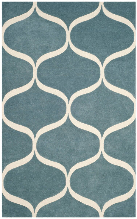 Safavieh Cambridge Cam730B Light Blue / Ivory Rugs - Safavieh - cam730b - 2