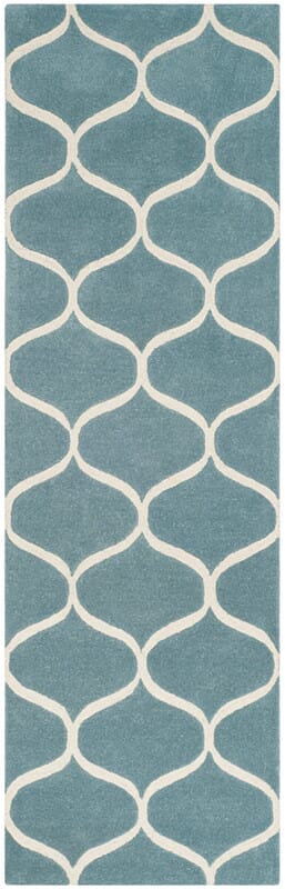 Safavieh Cambridge Cam730B Light Blue / Ivory Rugs - Safavieh - cam730b - 28