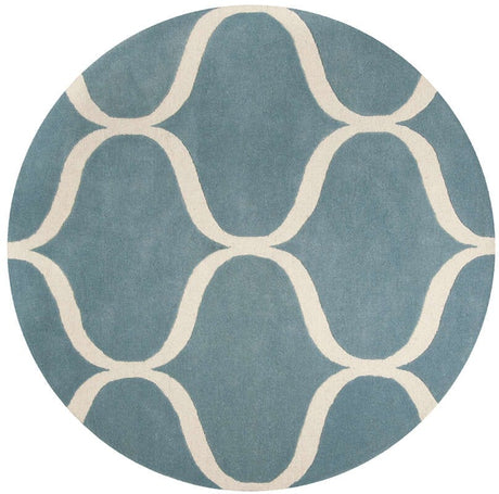 Safavieh Cambridge Cam730B Light Blue / Ivory Rugs - Safavieh - cam730b - 6r