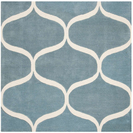 Safavieh Cambridge Cam730B Light Blue / Ivory Rugs - Safavieh - cam730b - 6sq