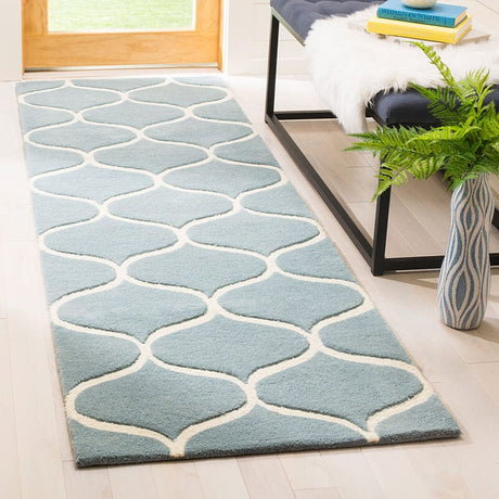 Safavieh Cambridge Cam730B Light Blue / Ivory Rugs - Safavieh - cam730b - 6sq