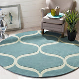 Safavieh Cambridge Cam730B Light Blue / Ivory Rugs - Safavieh - cam730b - 6sq