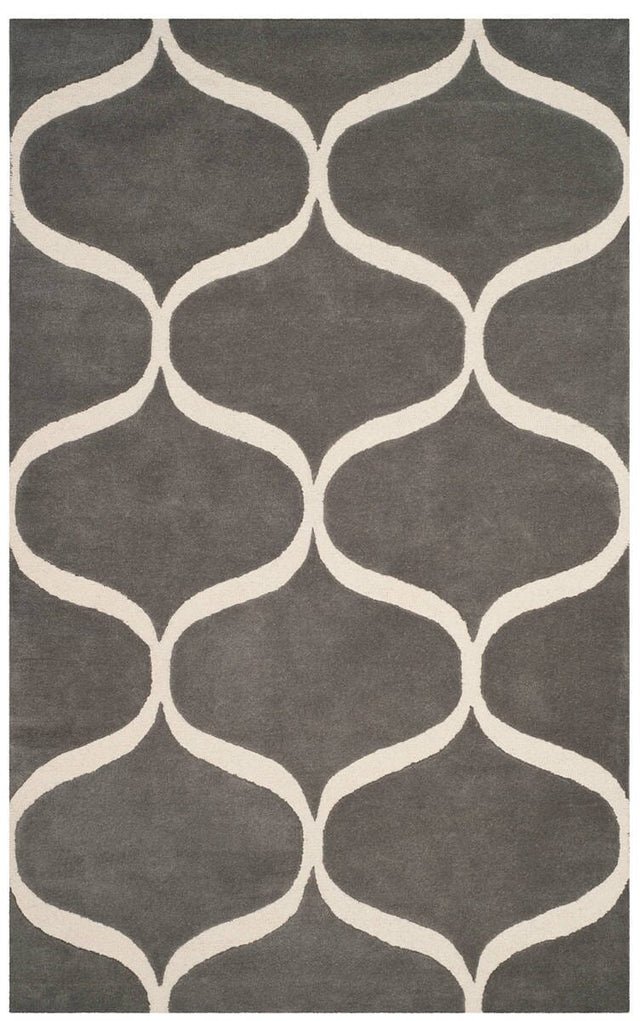 Safavieh Cambridge Cam730D Dark Grey / Ivory Rugs - Safavieh - cam730d - 2