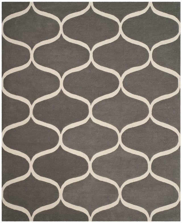 Safavieh Cambridge Cam730D Dark Grey / Ivory Rugs - Safavieh - cam730d - 6r